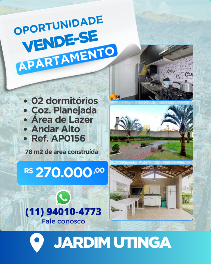 Apartamento, 2 quartos, 45 m² - Foto 1