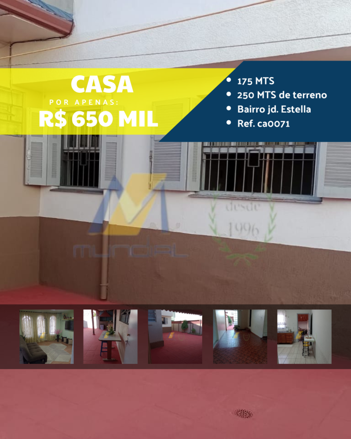 Casa, 3 quartos, 175 m² - Foto 1