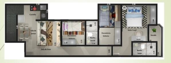 Cobertura, 3 quartos, 138 m² - Foto 3