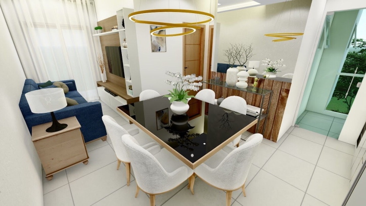 Apartamento, 2 quartos, 46 m² - Foto 1