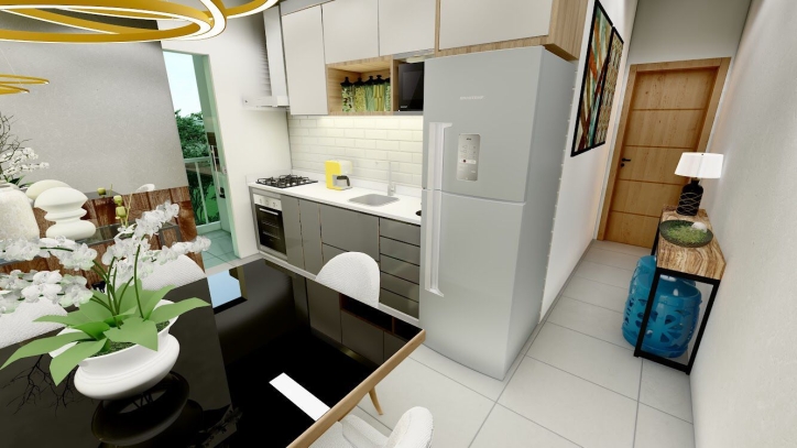 Apartamento, 2 quartos, 46 m² - Foto 2