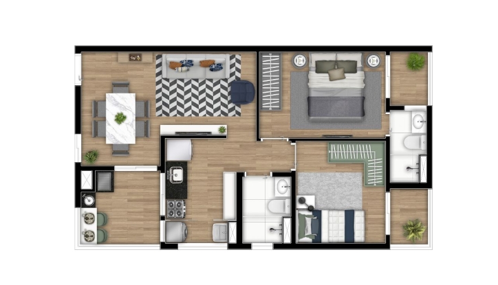 Apartamento, 2 quartos, 58 m² - Foto 20