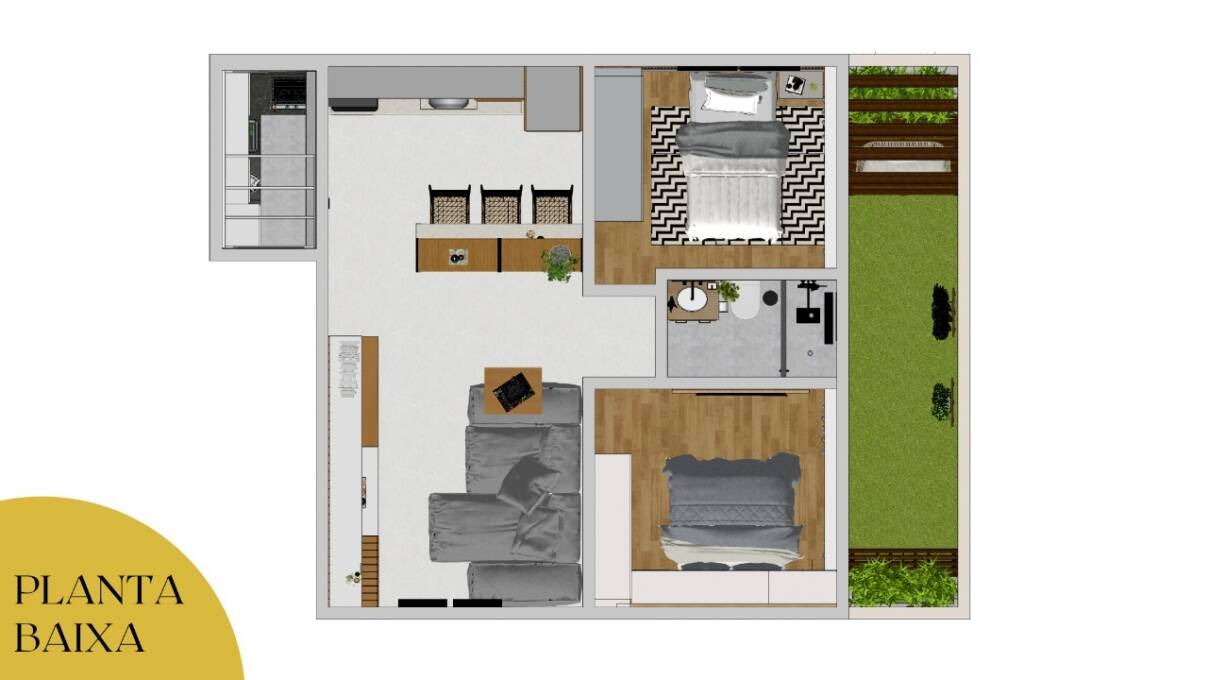 Apartamento, 2 quartos, 50 m² - Foto 7