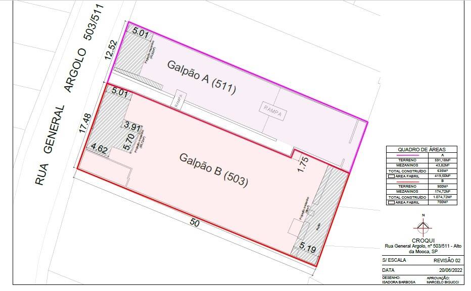 Depósito-Galpão, 1075 m² - Foto 3
