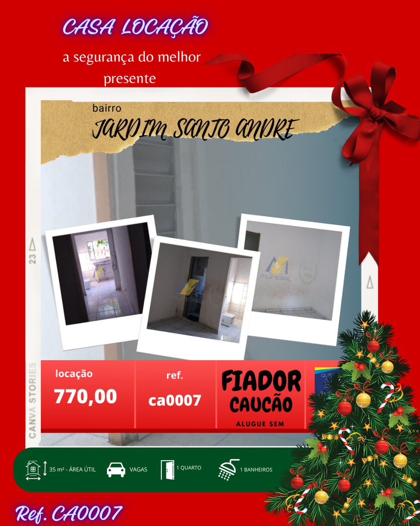 Casa, 1 quarto, 35 m² - Foto 2