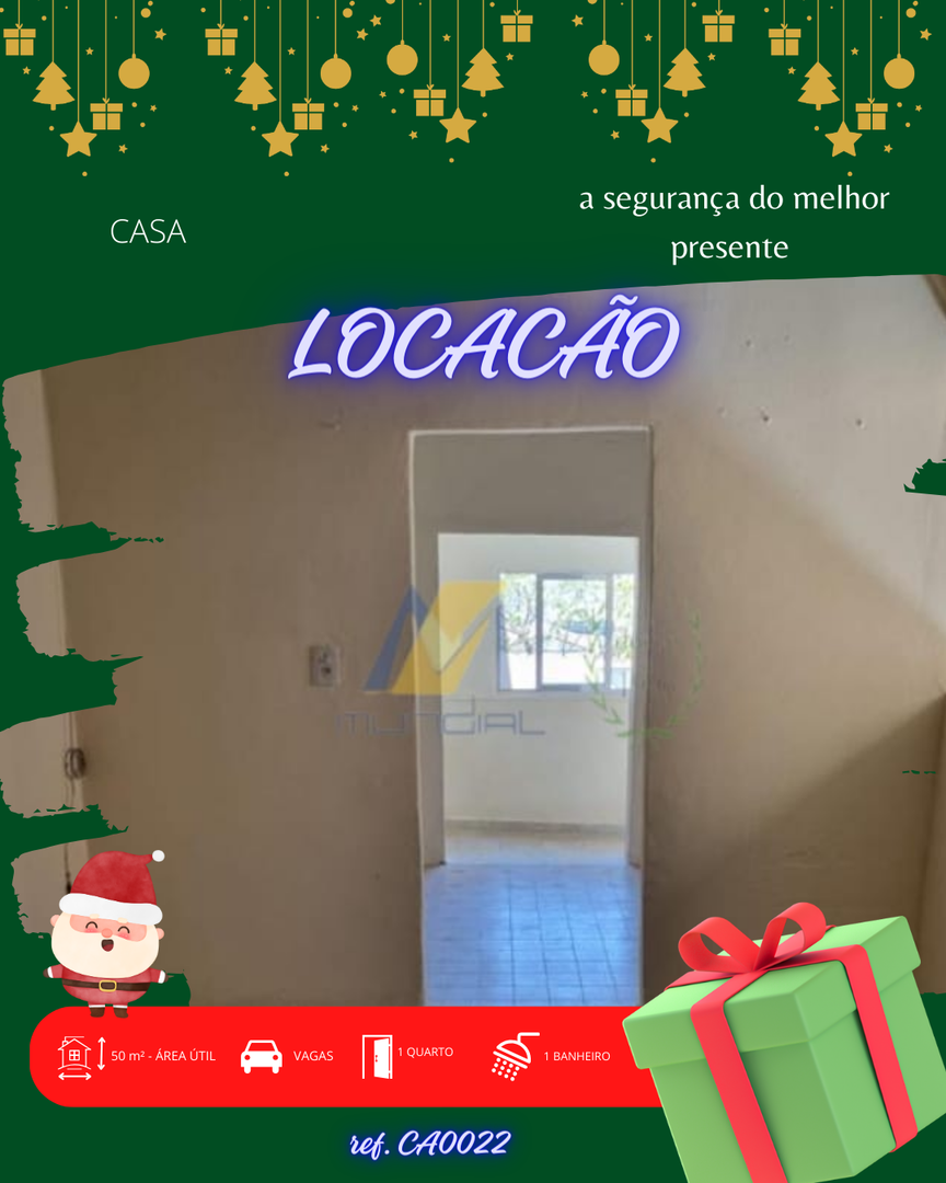 Casa, 1 quarto, 50 m² - Foto 1