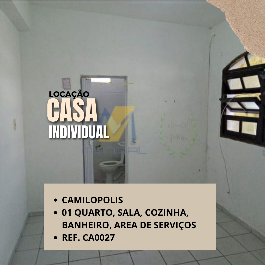 Casa, 1 quarto, 40 m² - Foto 1