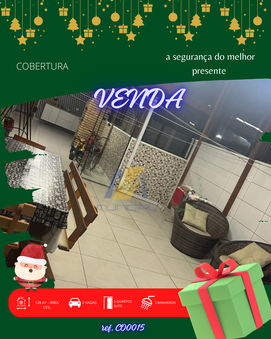 Cobertura, 2 quartos, 128 m² - Foto 1