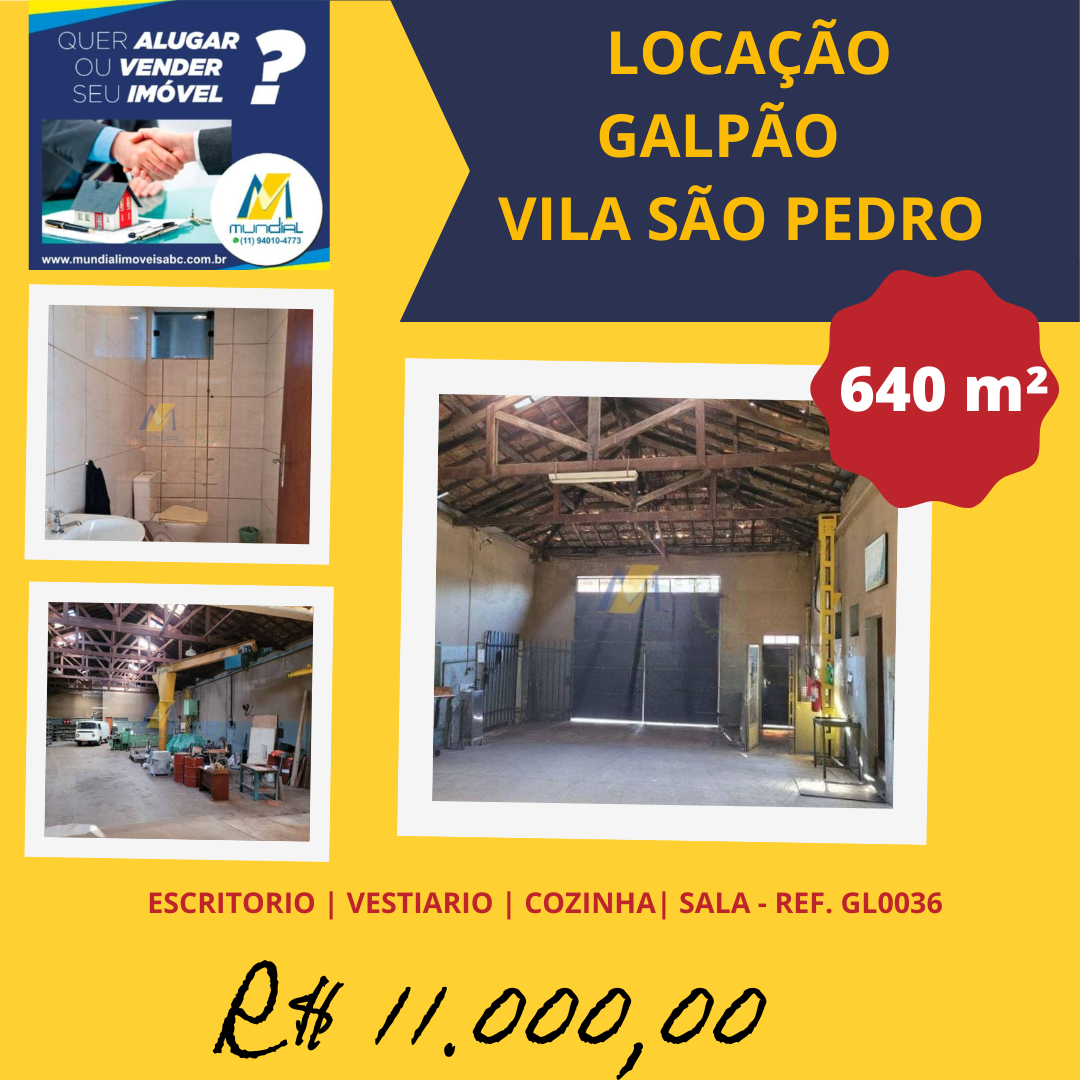 Depósito-Galpão, 640 m² - Foto 3