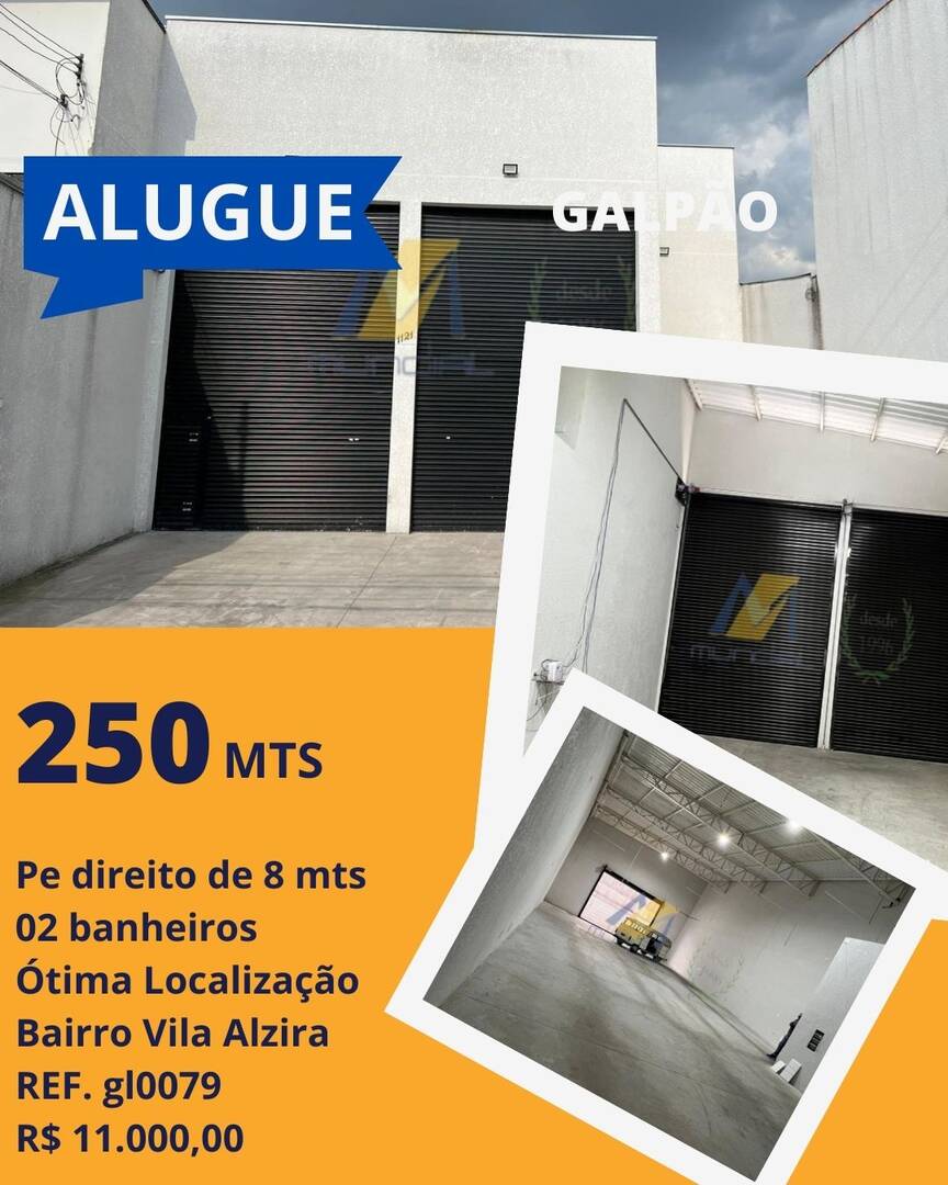 Depósito-Galpão, 250 m² - Foto 15