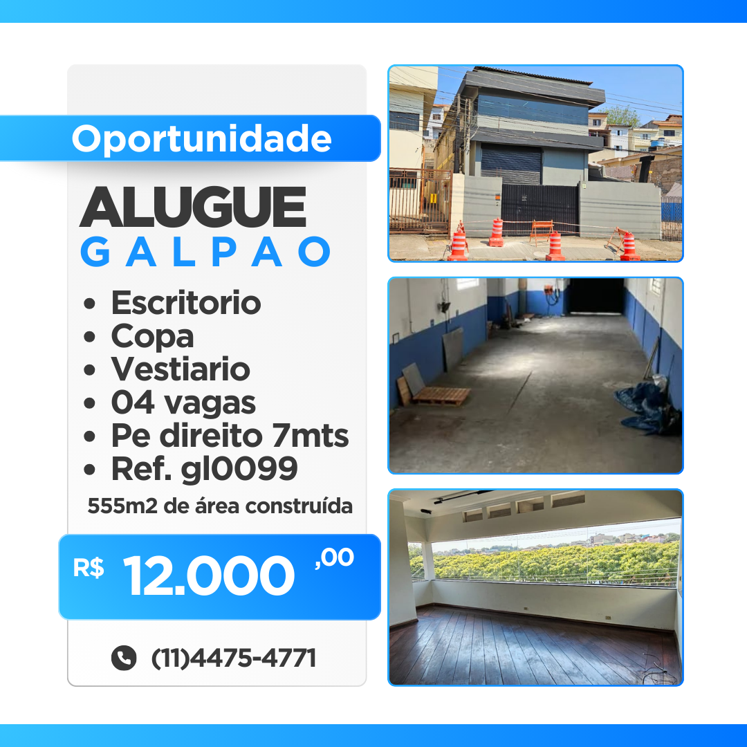 Depósito-Galpão, 555 m² - Foto 25