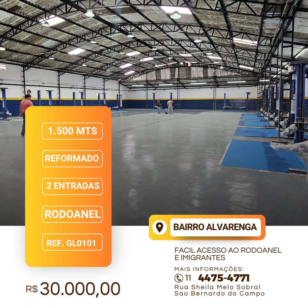 Depósito-Galpão, 1500 m² - Foto 3