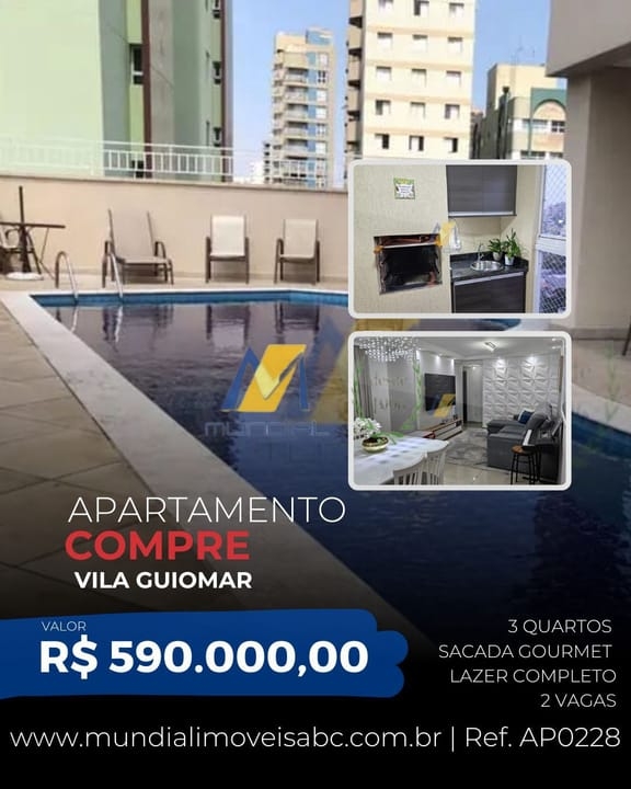 Apartamento, 3 quartos, 82 m² - Foto 1