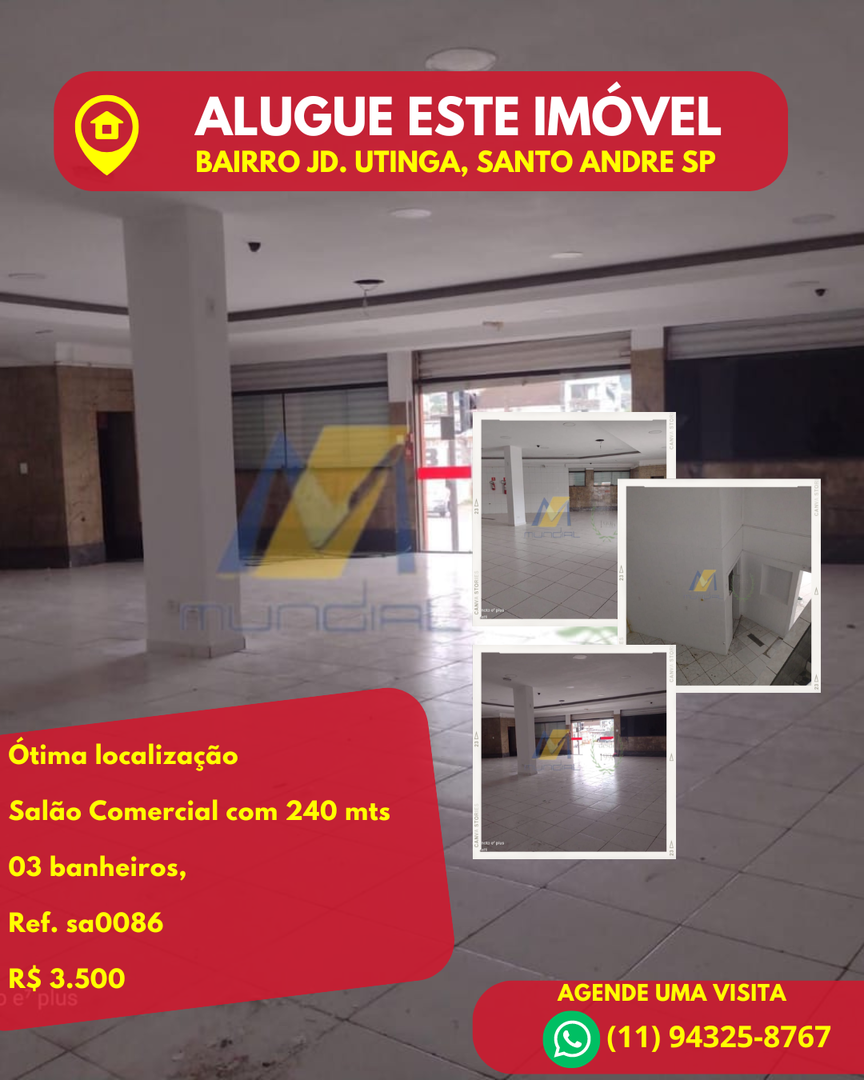 Loja-Salão, 240 m² - Foto 25