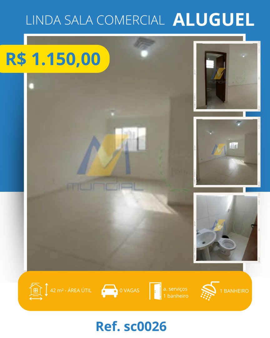 Sala-Conjunto, 42 m² - Foto 6