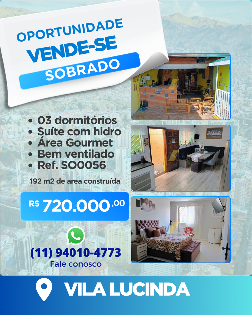 Sobrado, 3 quartos, 192 m² - Foto 53