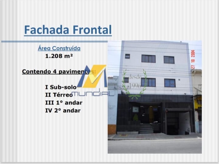 Prédio Inteiro, 1208 m² - Foto 1