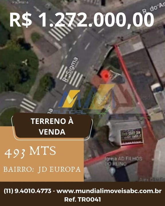 Terreno, 493 m² - Foto 1