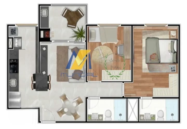 Apartamento, 3 quartos, 83 m² - Foto 8