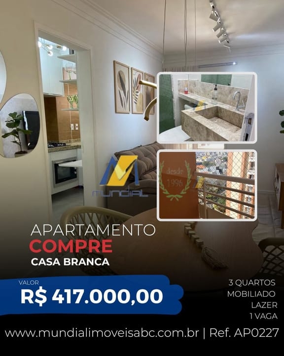 Apartamento, 3 quartos, 54 m² - Foto 1