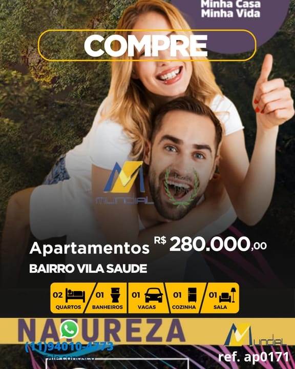 Apartamento, 2 quartos, 40 m² - Foto 1