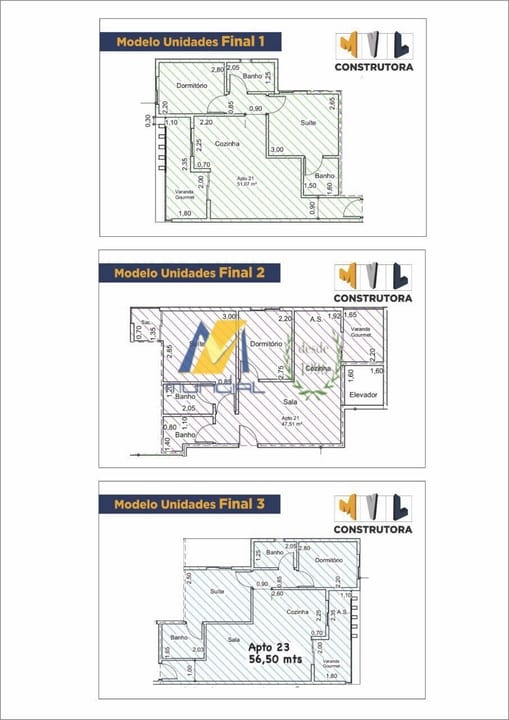 Apartamento, 2 quartos, 56 m² - Foto 9