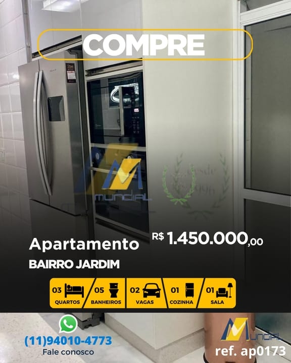 Apartamento, 3 quartos, 122 m² - Foto 1