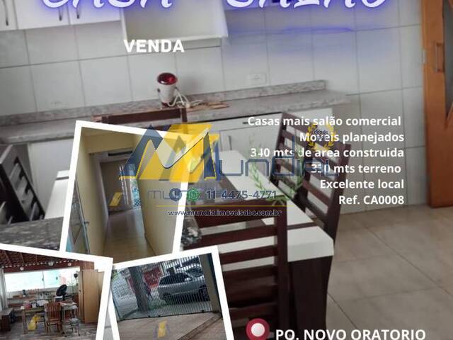 #CA0008 - Ponto Comercial para Venda em Santo André - SP - 1