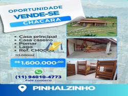 #CH0005 - Chácara para Venda em Pinhalzinho - SP - 2
