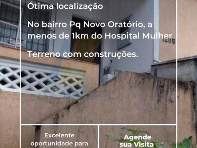 #1686 - Terreno para  em Santo André - SP - 1
