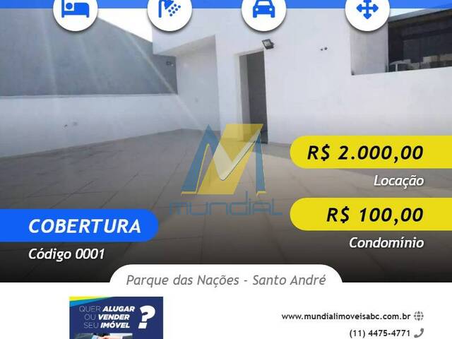 #0001 - Casa para Locação em Santo André - SP