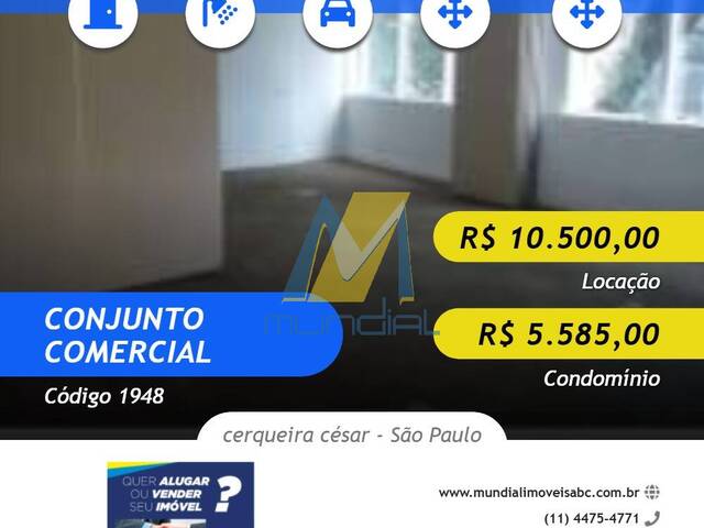 Locação em cerqueira césar - São Paulo