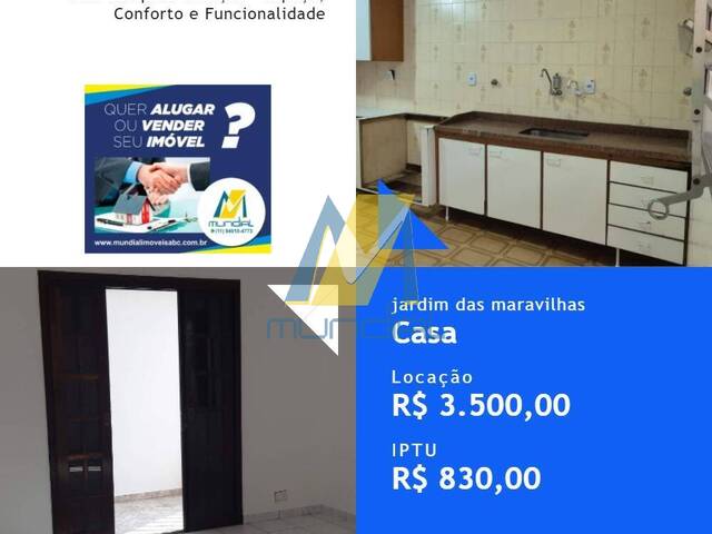 Locação em jardim das maravilhas - Santo André