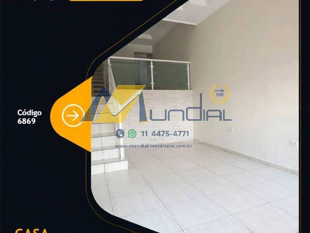 #6869 - Casa para Venda em Santo André - SP - 1