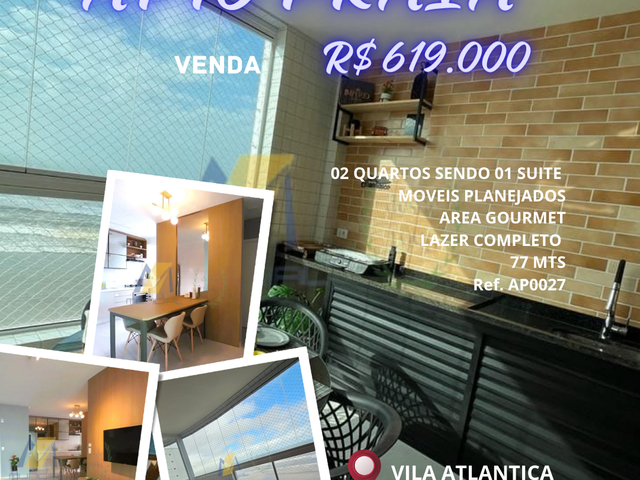 #AP0027 - Apartamento para  em Mongaguá - SP - 1