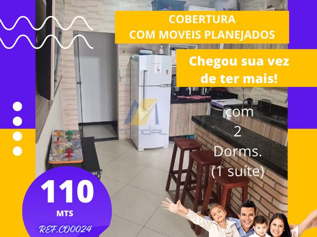 #CO0024 - Cobertura para  em Santo André - SP - 1