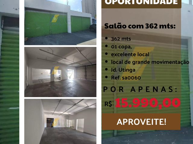 #SA0060 - Salão Comercial para  em Santo André - SP - 1