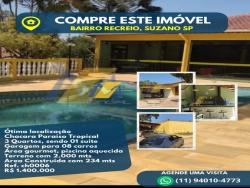 #CH0006 - Chácara para Venda em Suzano - SP - 1