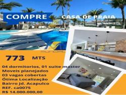 #CA0075 - Casa para Venda em Guarujá - SP - 1