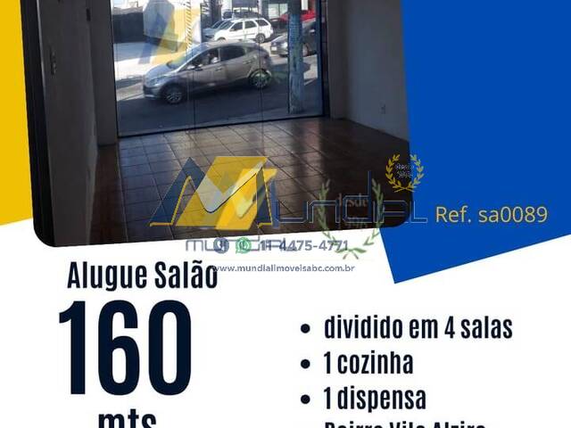 #SA0089 - Ponto Comercial para Locação em Santo André - SP - 1