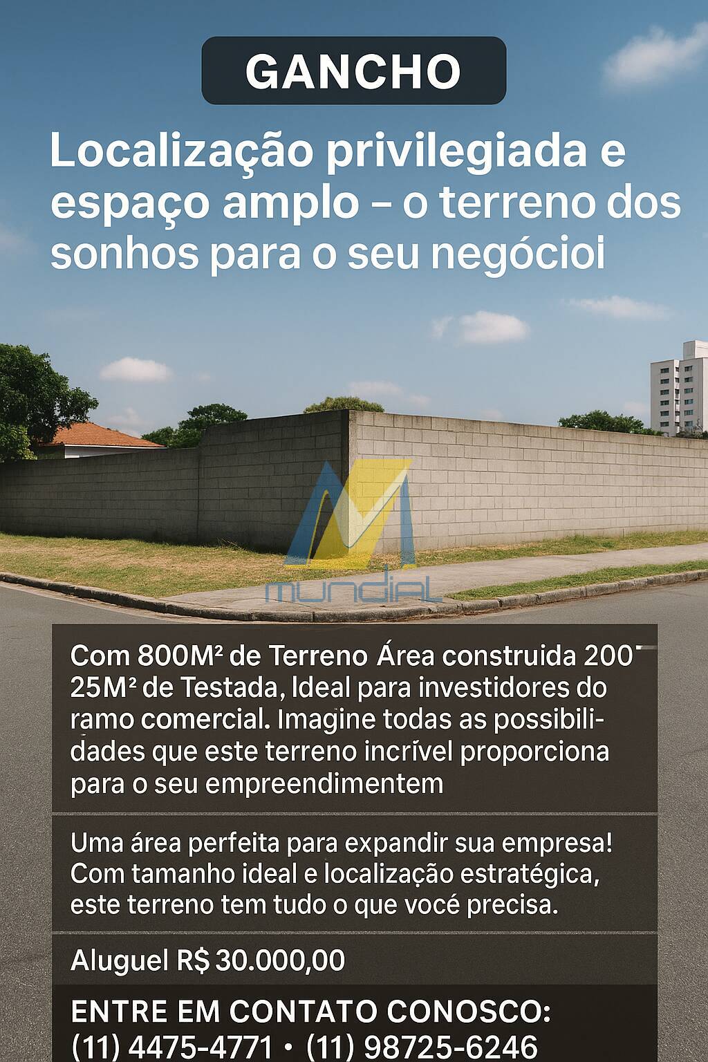 Terreno, 200 m² - Foto 1