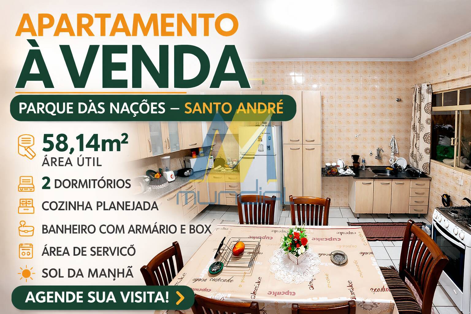 Apartamento, 2 quartos, 65 m² - Foto 2