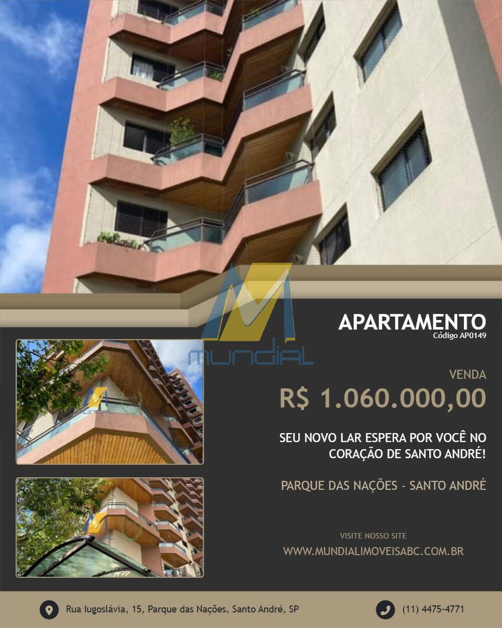 Apartamento, 3 quartos, 159 m² - Foto 1