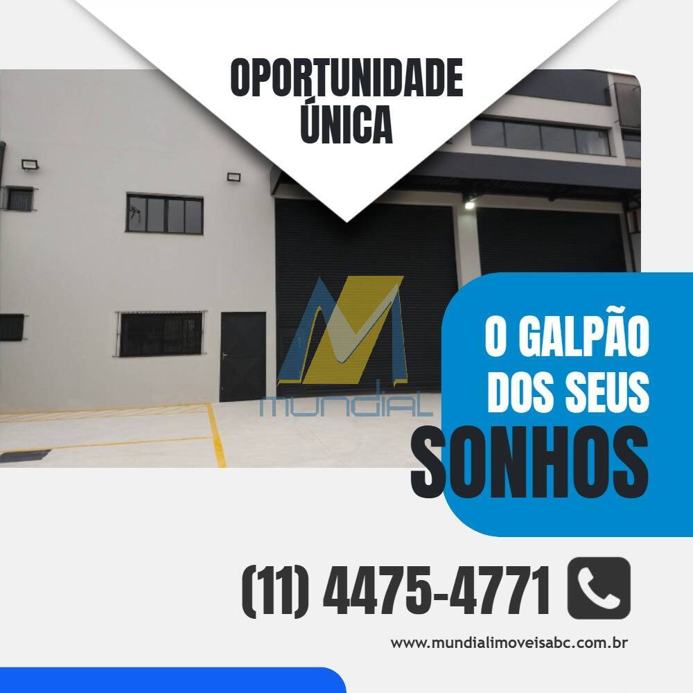 Depósito-Galpão, 605 m² - Foto 1