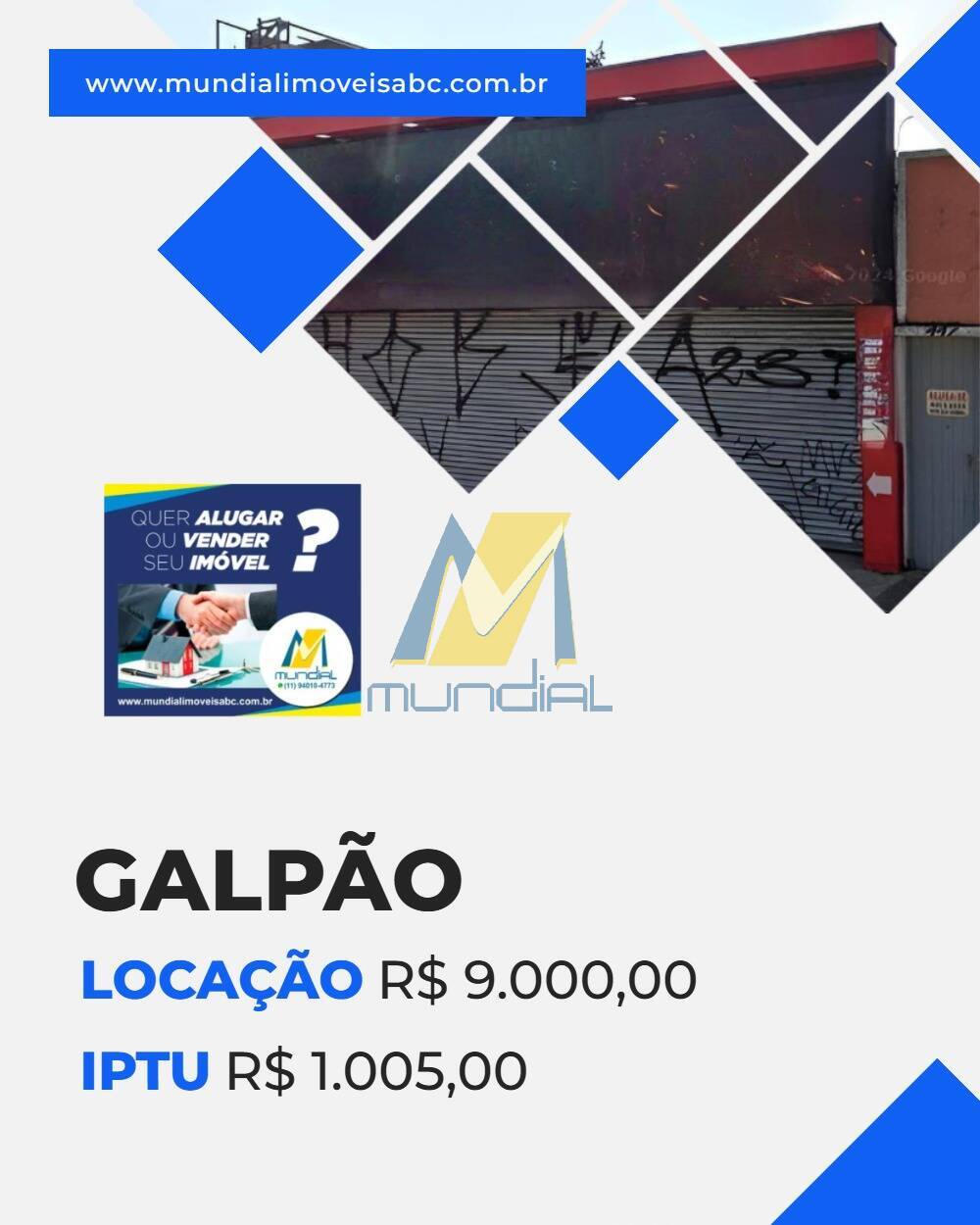 Depósito-Galpão, 400 m² - Foto 2