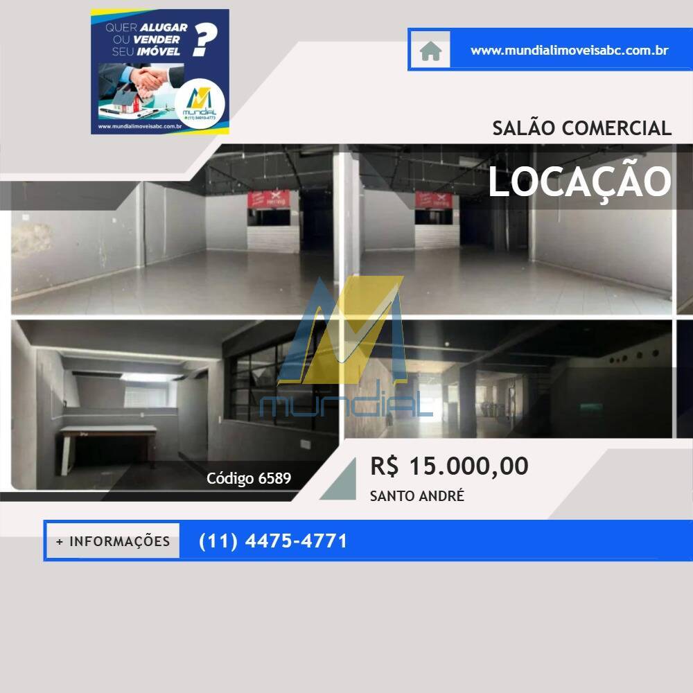 Loja-Salão, 200 m² - Foto 1