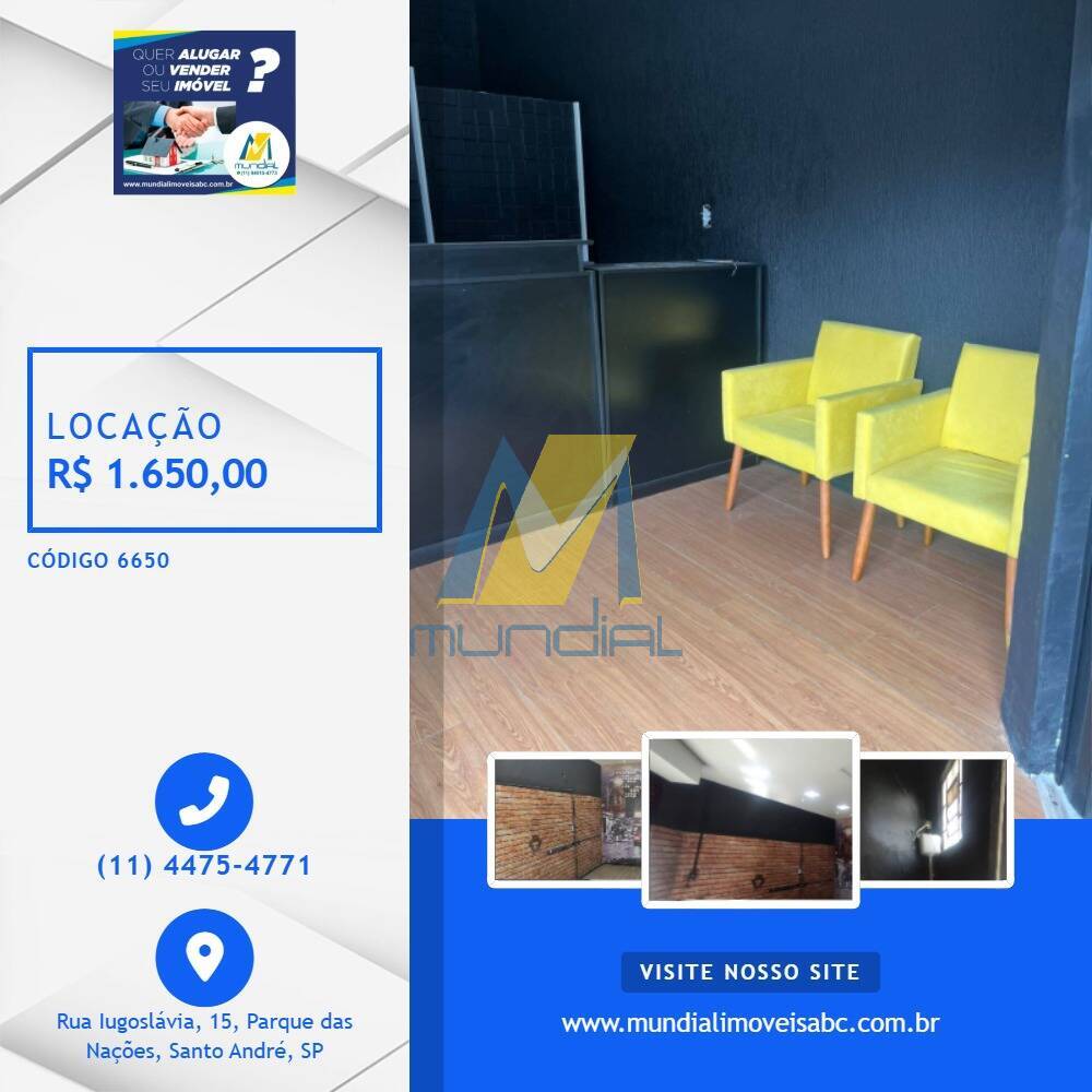Loja-Salão, 20 m² - Foto 1