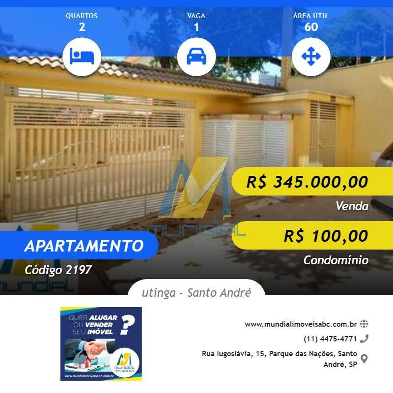 Apartamento, 2 quartos, 60 m² - Foto 1