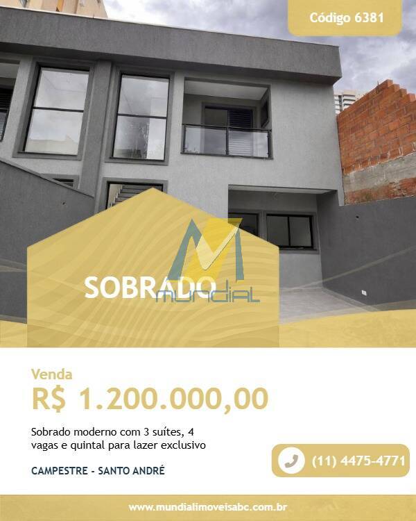 Sobrado, 3 quartos - Foto 1