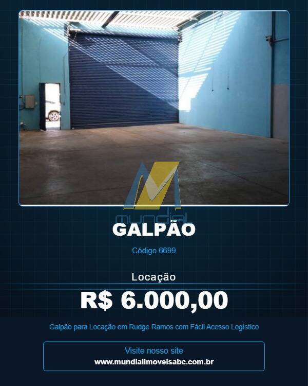 Depósito-Galpão, 172 m² - Foto 1